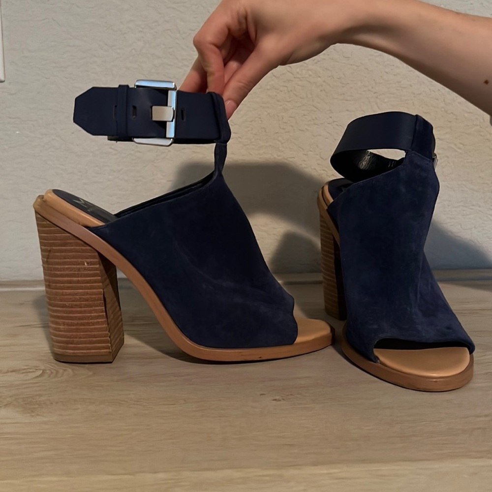 Open toe heels